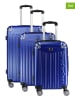 Canadian Peak 3-delige hardcase-trolleyset "Softlesseak" donkerblauw