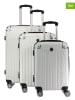 Canadian Peak 3tlg. Hardcase-Trolleyset "Softlesseak" in Weiß