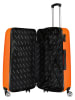 Canadian Peak 3-delige hardcase-trolleyset "Solomuneak" oranje
