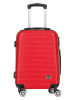 Canadian Peak 3tlg. Hardcase-Trolleyset "Solomuneak" in Rot