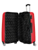 Canadian Peak 3tlg. Hardcase-Trolleyset "Solomuneak" in Rot