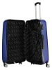 Canadian Peak 3tlg. Hardcase-Trolleyset "Solomuneak" in Blau