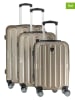 Canadian Peak 3-delige hardcase-trolleyset "Sorenteak" beige