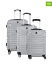 Canadian Peak 3tlg. Hardcase-Trolleyset "Sourcingeak" in Grau