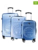 Canadian Peak 3-delige hardcase-trolleyset "Stanislaeak" lichtblauw
