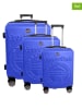 Canadian Peak 3tlg. Hardcase-Trolleyset "Stanisleak" in Blau