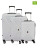 Canadian Peak 3tlg. Hardcase-Trolleyset "Strangeak" in Weiß