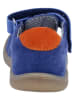 Richter Shoes Leren barefootschoenen "Samy" blauw