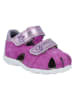 Richter Shoes Leren enkelsandalen "Juno" roze