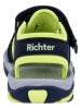 Richter Shoes Półsandały "Boulder" w kolorze czarno-żółtym