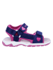 Richter Shoes Sandalen donkerblauw/roze