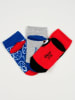 Spiderman 3er-Set: Socken "Spiderman" in Rot/ Grau/ Blau
