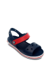 Crocs Sandały "Crocband Kids" w kolorze granatowo-czerwonym