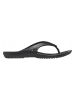 Crocs Japonki "Kadee II" w kolorze czarnym