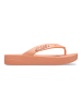 Crocs Zehentrenner "Classic Platform" in Orange