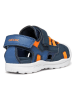 Geox Halbsandalen "Vaniett" in Dunkelblau/ Orange