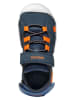 Geox Halbsandalen "Vaniett" in Dunkelblau/ Orange