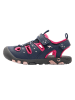 Kangaroos Enkelsandalen "K-Trek" donkerblauw/roze