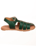 kmins Leren sandalen groen