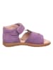 lamino Leder-Sandalen in Lila