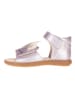 lamino Leder-Sandalen in Lila