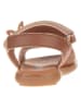 lamino Leder-Sandalen in Hellbraun