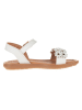 lamino Leder-Sandalen in Weiß