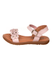 lamino Leder-Sandalen in Rosa