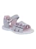 Richter Shoes Leder-Sandalen "Sole" in Grau