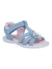 Richter Shoes Leder-Sandalen "Sole" in Blau