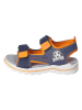 Ricosta Sandalen "Tame" donkerblauw/oranje