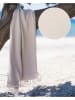 Samimi Hamamtuch in Beige - (L)180 x (B)100 cm