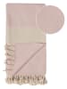 Samimi Handtuch "Diamant" in Rosa - (L)90 x (B)45 cm