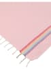 Samimi Hamamtuch in Rosa/ Bunt - (L)180 x (B)100 cm
