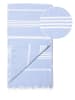 Hammam Hamamdoek lichtblauw - (L)180 x (B)100 cm