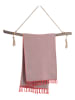 Towel to Go Hamamtuch "Samos" in Pink/ Grün - (L)175 x (B)95 cm