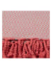 Towel to Go Hamamtuch "Samos" in Pink/ Grün - (L)175 x (B)95 cm