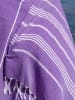Towel to Go 2tlg. Set: "Wellness & Spa" in Lila - (L)180 x (B)100 cm