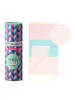 Towel to Go Strandtuch "Towel To Go" in Rosa/ Türkis - (L)180 x (B)100 cm