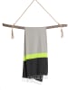 Towel to Go Ręcznik plażowy w kolorze antracytowo-szarym - 180 x 100 cm