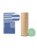 Towel to Go Hamamtuch ''Zenk'' in Blau - (L)180 x (B)100 cm