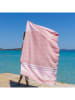 Towel to Go Hamamdoek "Zenk" lichtroze - (L)180 x (B)100 cm