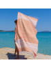 Towel to Go Hamamdoek "Zenk" oranje - (L)180 x (B)100 cm