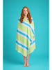 Towel to Go Strandlaken "Coral Coast" groen/blauw - (L)180 x (B)100 cm