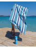 Towel to Go Strandtuch "Towel To Go - Coral Coast" in Blau - (L)180 x (B)100 cm