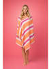 Towel to Go Strandtuch "Coral Coast" in Orange/ Pink - (L)180 x (B)100 cm