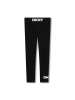 DKNY Legginsy w kolorze czarnym