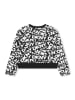 DKNY Longsleeve in Schwarz/ Weiß