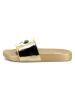DKNY Slippers goudkleurig