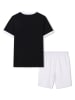 DKNY 2tlg. Outfit in Weiß/ Schwarz